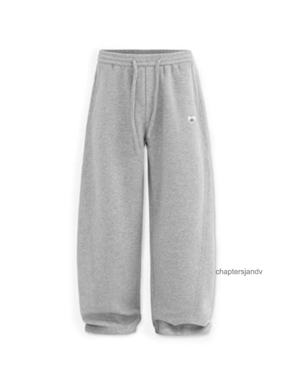 Wide Leg Sweatpants Open Bottom Athletic Lounge Pants with Pockets
